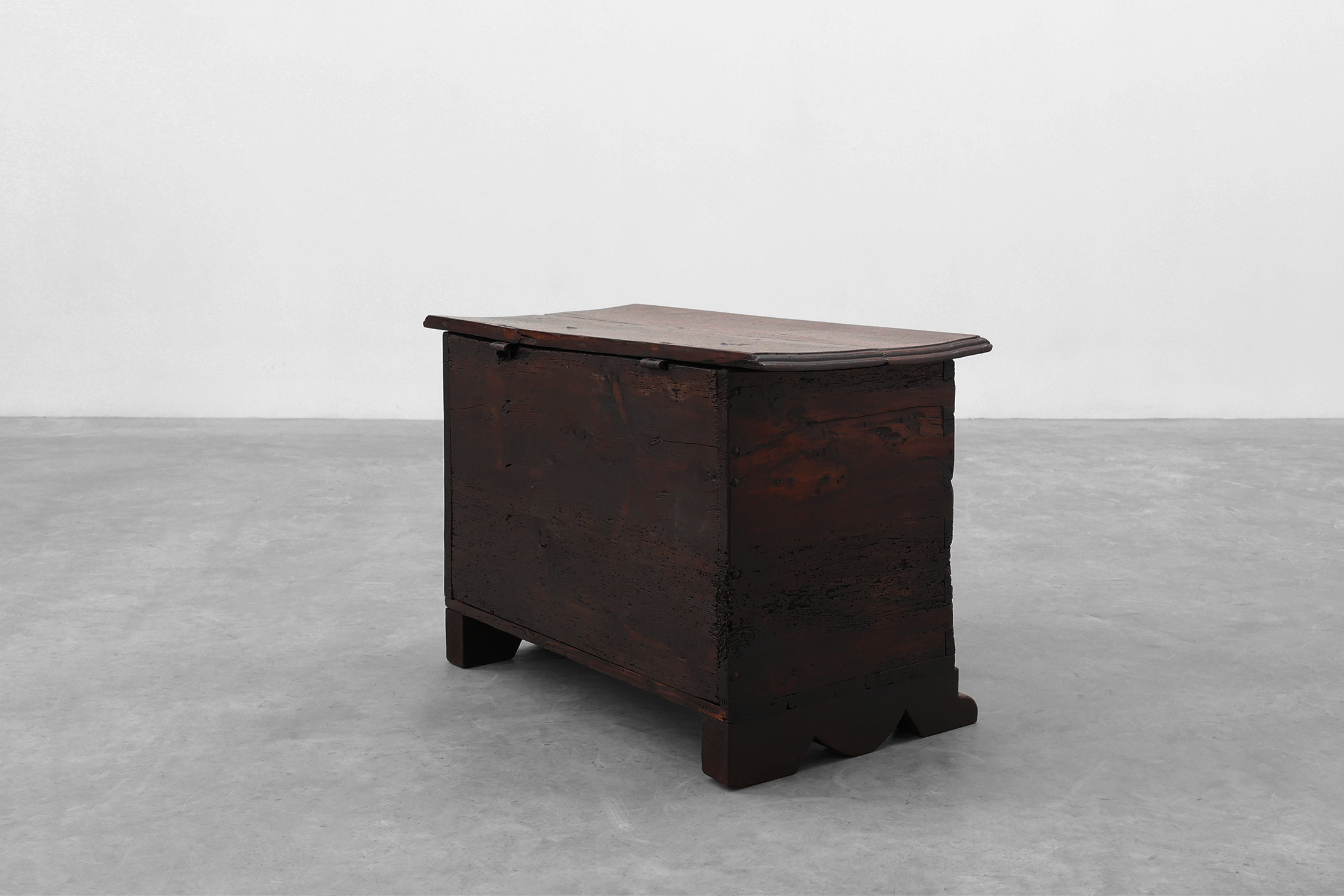 16th Century Gothic Carved Oak Chest, Francethumbnail